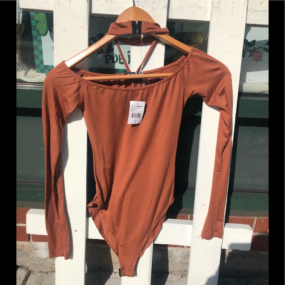 Fashion Nova bodysuit with choker - Picture 1 of 5